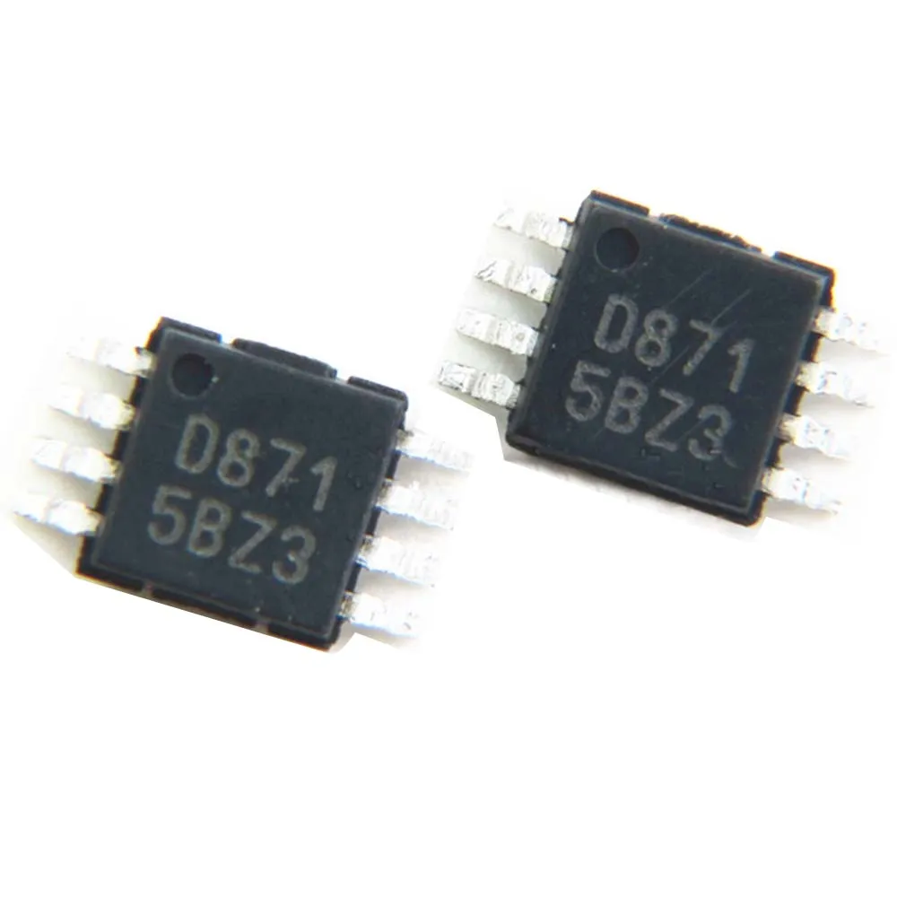 

5 шт./лот DAC8571IDGK DAC8571 D871 MSOP-8 IC