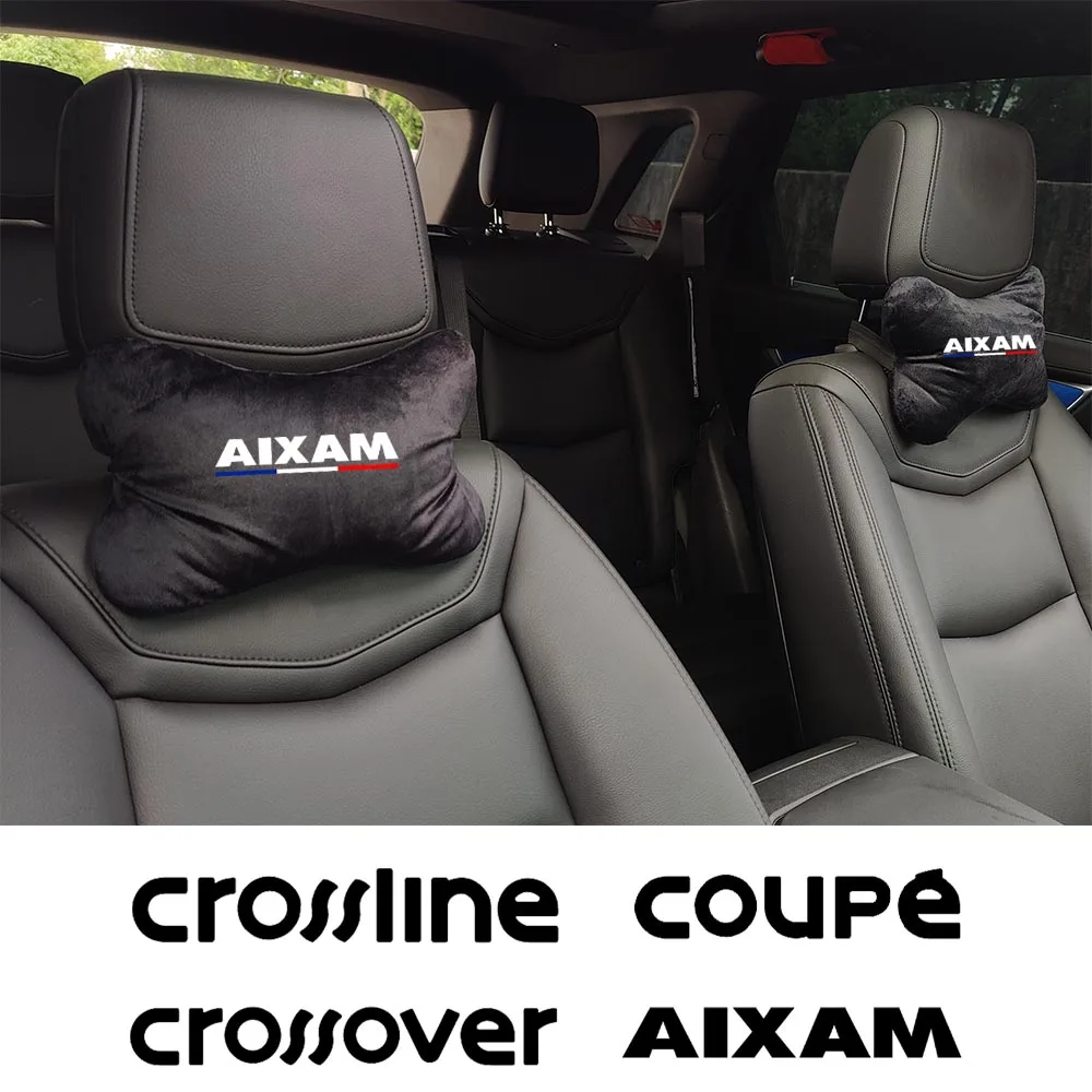 Подушка для шеи автомобиля фиксации головы у сиденья черного или Mini Auto GTO GTI Crossline