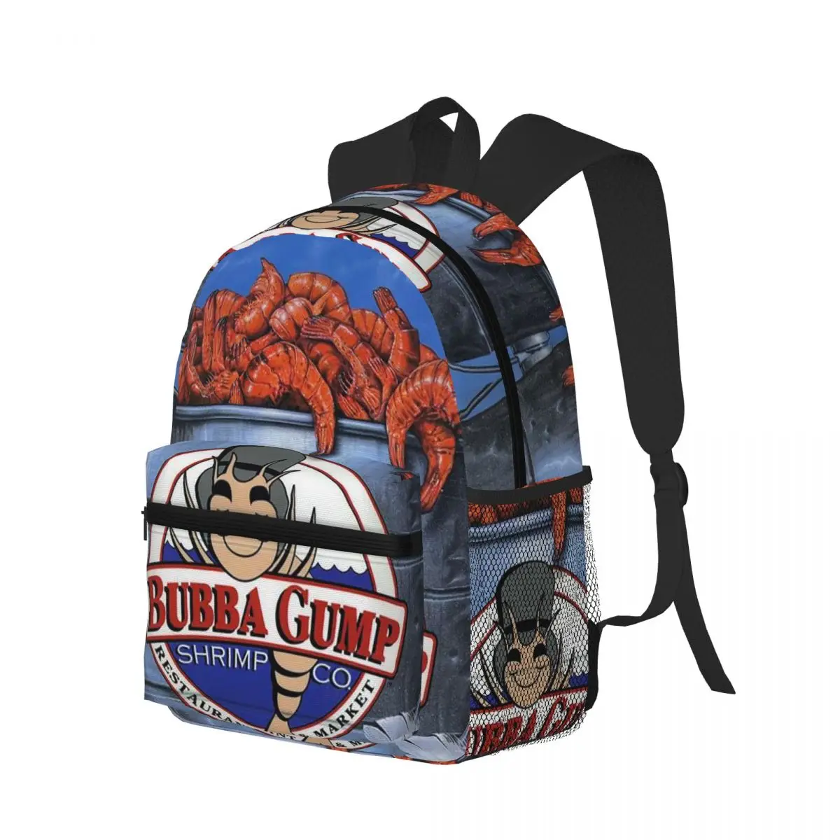 Рюкзак Bubba Gump Shrimp Forrest Movie, студенческая сумка для книг, детская школьная сумка, сумки через плечо для ноутбука для мужчин и женщин (art.: 3920da9bf8e3e) - 3920da9bf8e3e