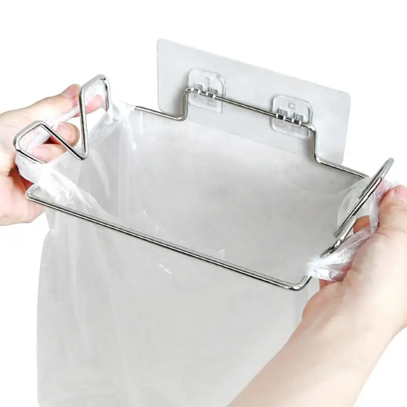 

Trash Bag Holder Cabinet Door Trash Bag Holder Leaf Bag Holder Stainless Steel Trash Bag Holder For Kitchen Cabinets Doors