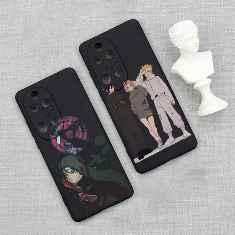 

Naruto Cartoon Phone Case For Huawei P20 P30 P40 P50 Lite E P Mate 50 40 30 20 Pro Soft Cover