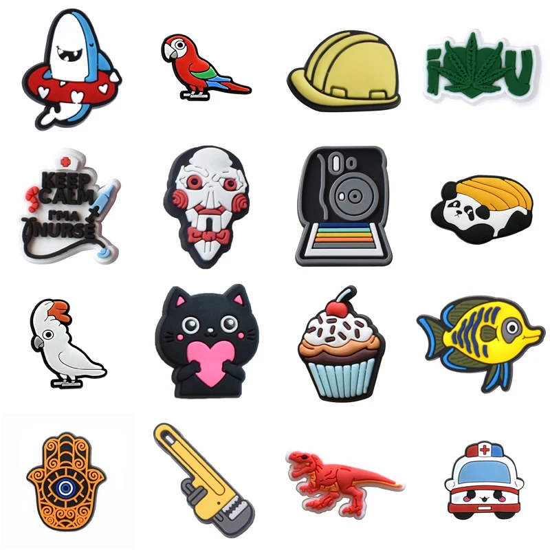 

Set Jeans Packs Boy Gifts Shoe Charms Decorations for Crocs Kids Para Pins Shoes Accessories Girl Women Charm Wholesale Bulk Men