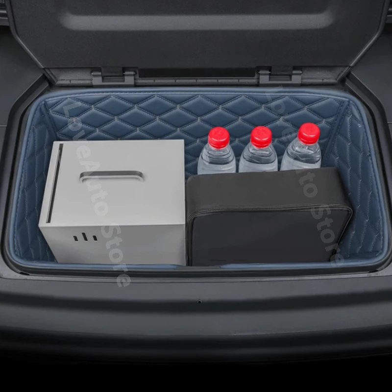 Для ZEEKR 009 2023 2024 автомобильный передний коврик для багажника подкладка груза