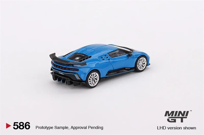 MINI GT Mijo Exclusives 1:64 Модель автомобиля Centodieci Blu