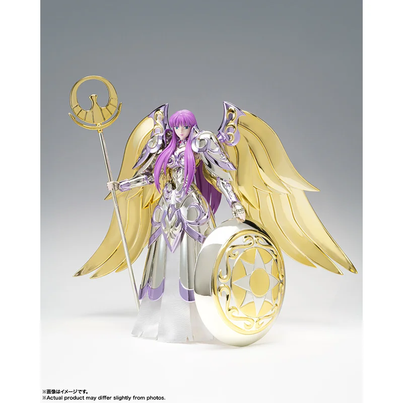 Bandai Saint Cloth Myth EX Goddess Athena & Saori Kido Seiya 16 см оригинальная аниме-фигурка модель
