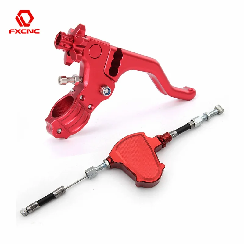 

Короткий рычаг сцепления тормоза CNC, легкая кабельная система для Kawasaki Honda Suzuki Yamaha KX KLX CR CRF RM RM-Z YZ WR 125 250 450 R F