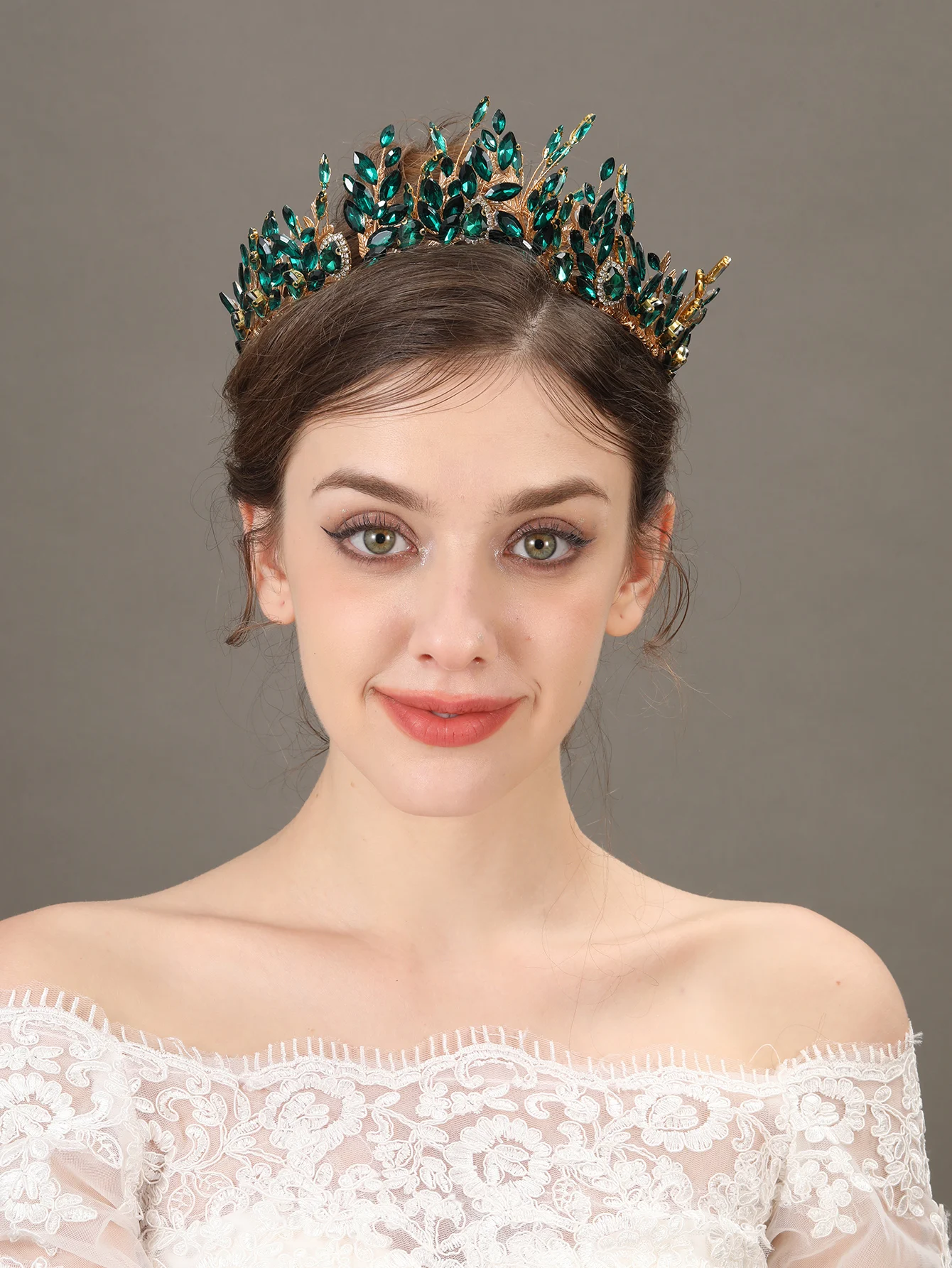 Роскошный Дизайн Свадебные аксессуары для волос в стиле барокко