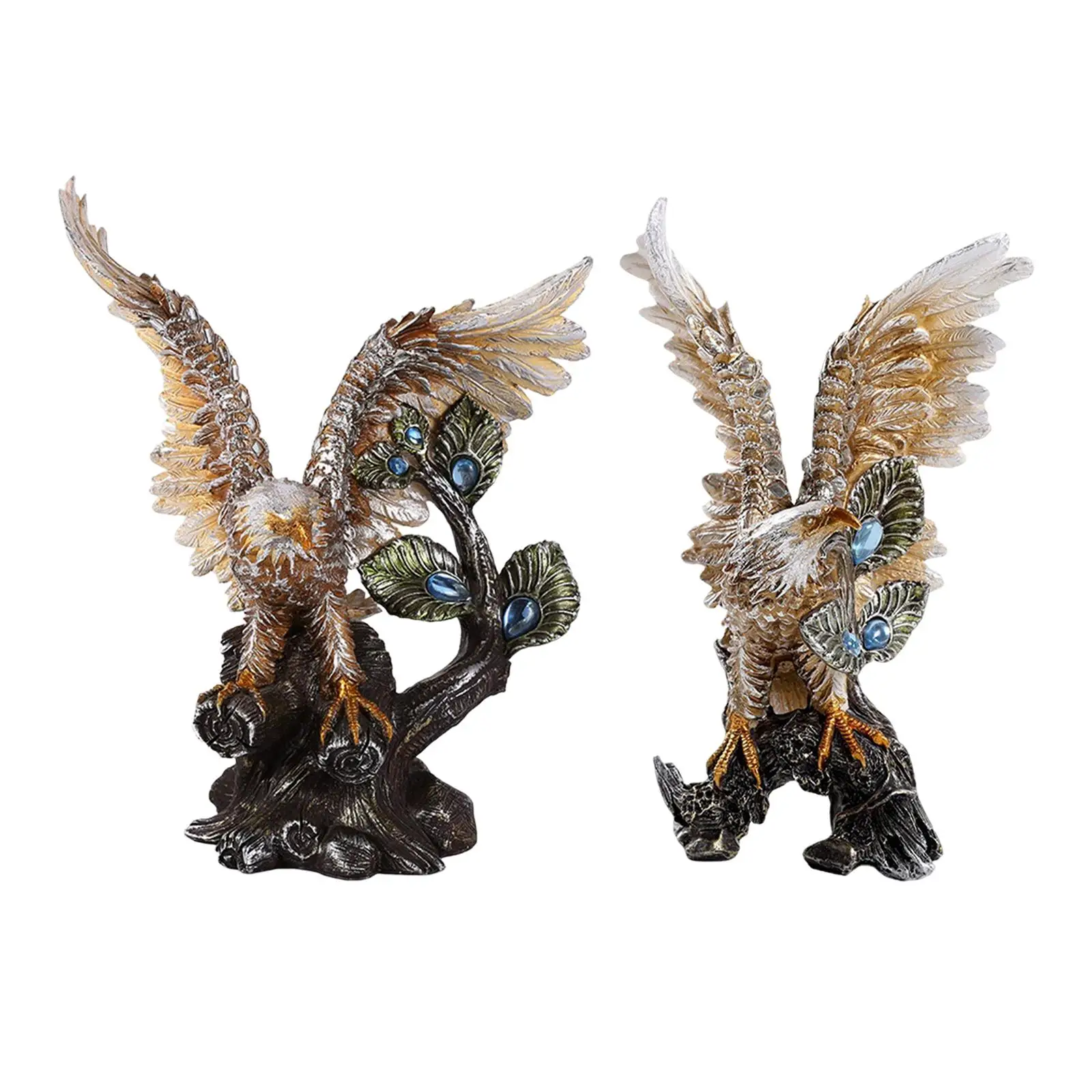 

Eagle Sculpture Craft Display Collection for Props Restaurant Business Gift