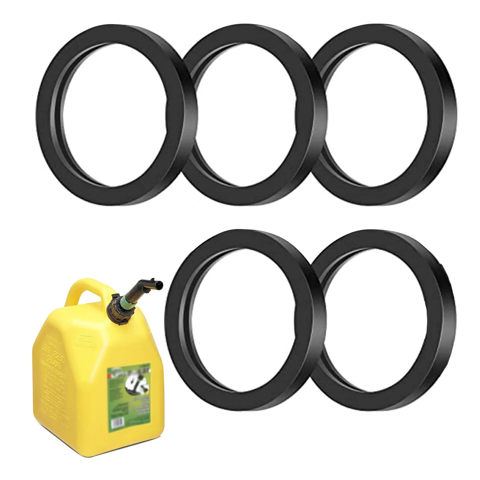 

5 шт., Уплотнители для газовых банок