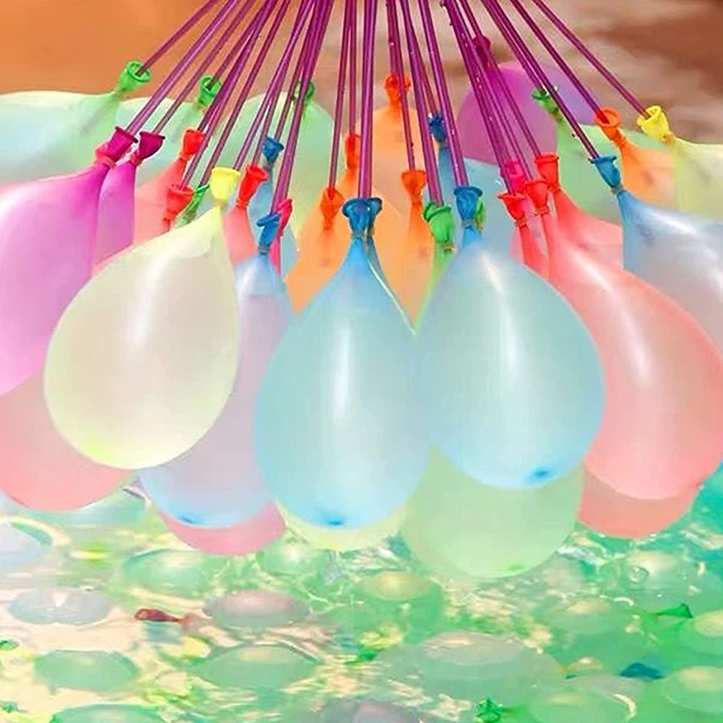 1110 Pcs Water Balloons for Kids Summer Toys  Children Water War Game Bomb Balloon Circus Outdoor Beach Toy Party