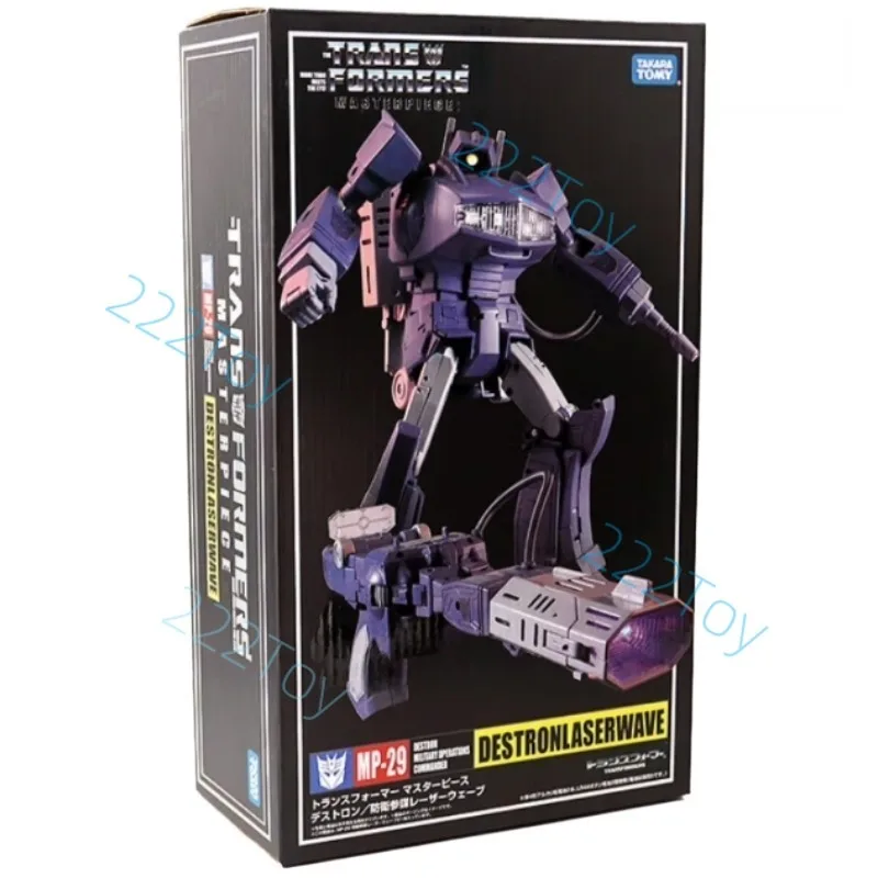 В наличии Трансформеры Шедевр MP29 MP-29 KO Destron Laserwave Shockwave Фигурки Робот Игрушки Коллекционные предметы Хобби Подарки (art.: 3920cf3b140cb) - 3920cf3b140cb