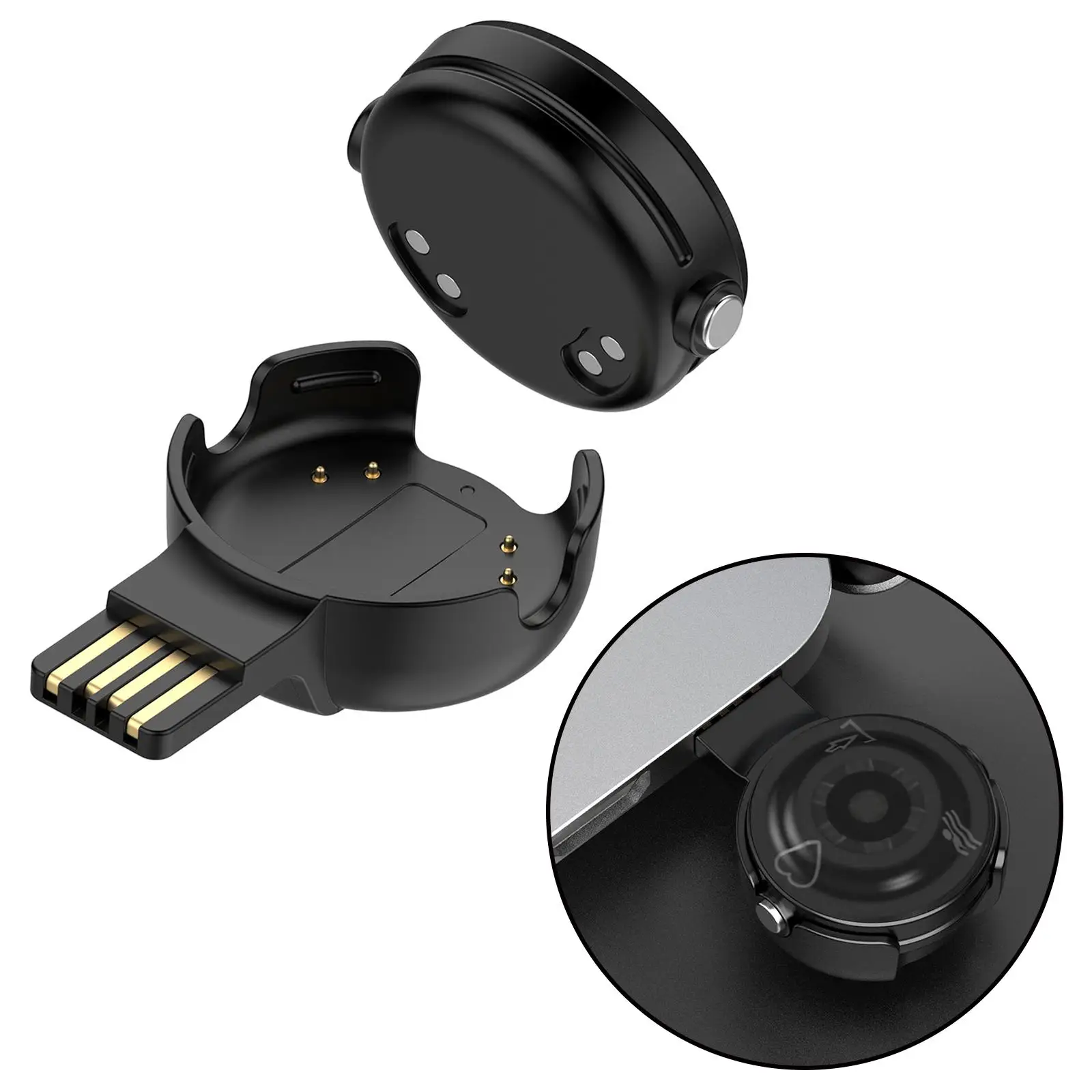 

Charger Charging Dock Base for Verity Sense Armband Blk, Fast Charging