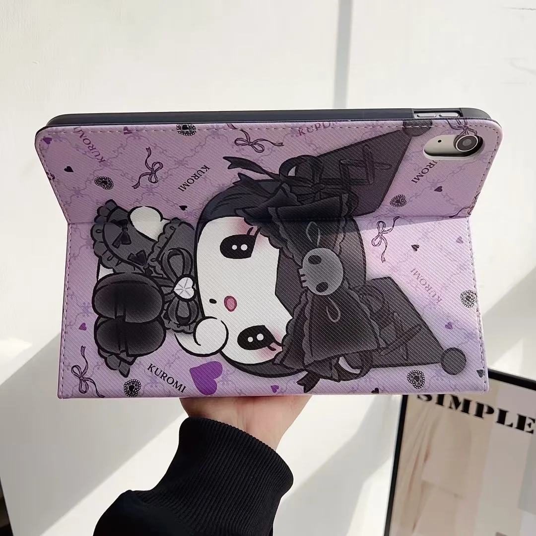 Чехол для Ipad Pro 11 2024 7-го 8-го 9-го 10-го поколения Funda Air дюймов 6 5 4 3 10 2 9 7 Kuromi Melody