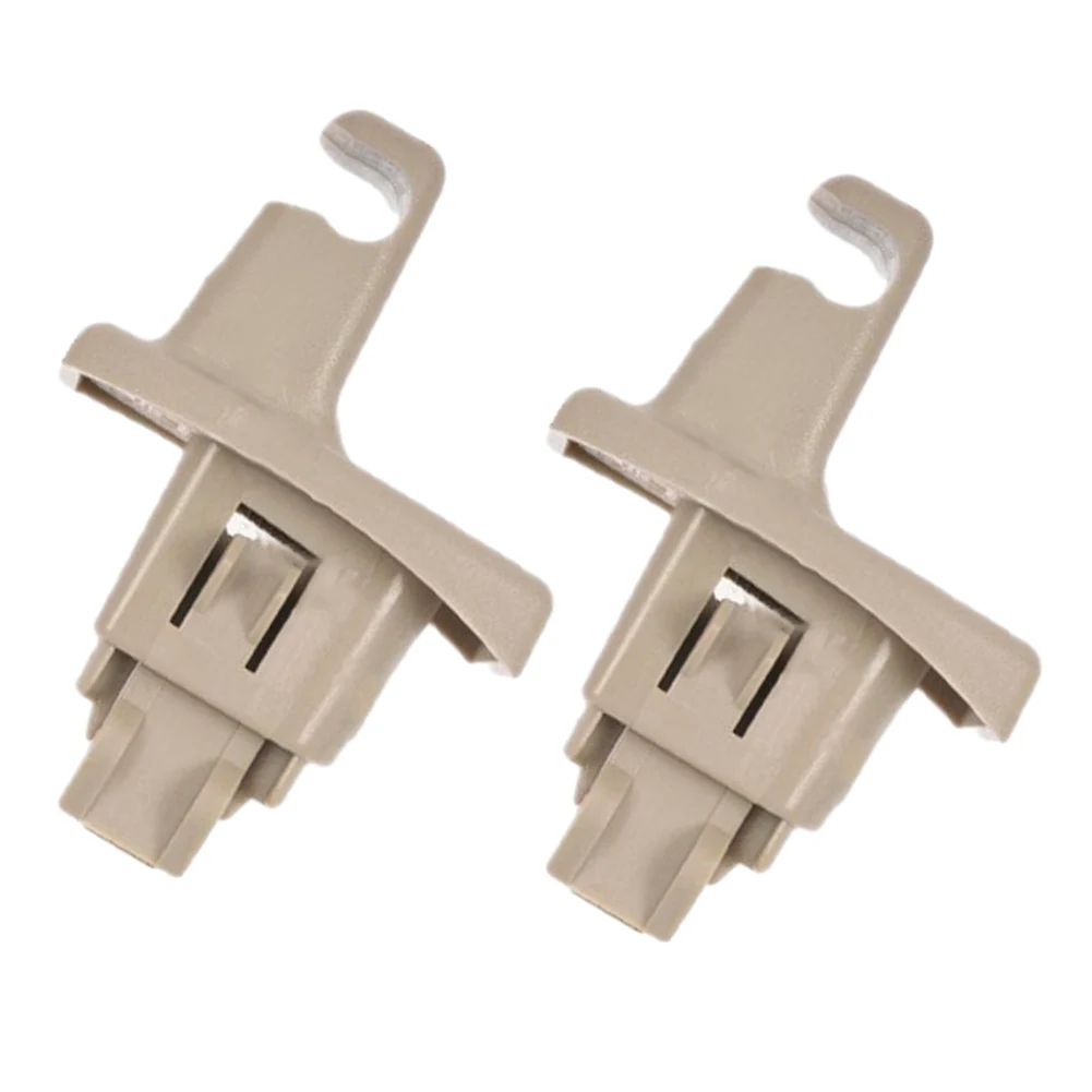 

Retainer Clip Sun Visor Clamp Hook Left & Right Pair Parts Plastic Replacement Vehicle 2 Pc 25840046 Accessories