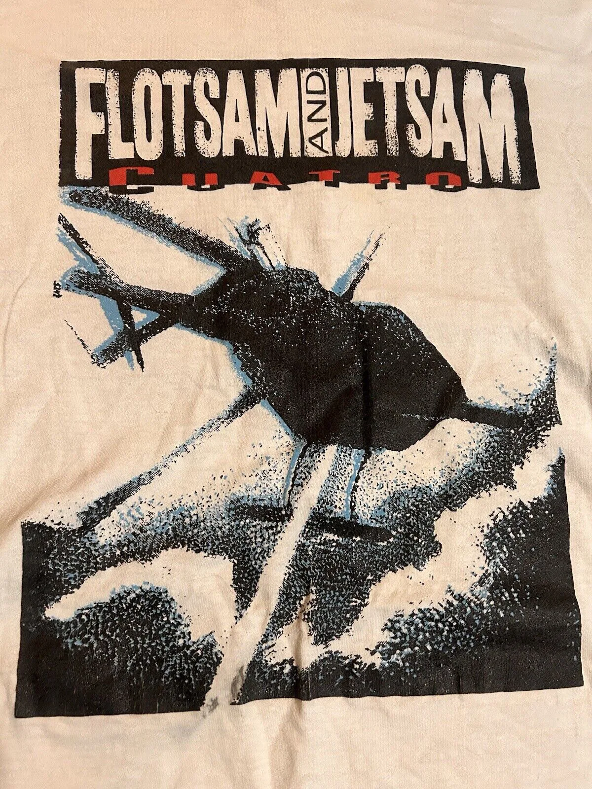 Flotsam и Jetsam Band Tour белая короткая футболка для мужчин женщин хлопковая Футболка QX679