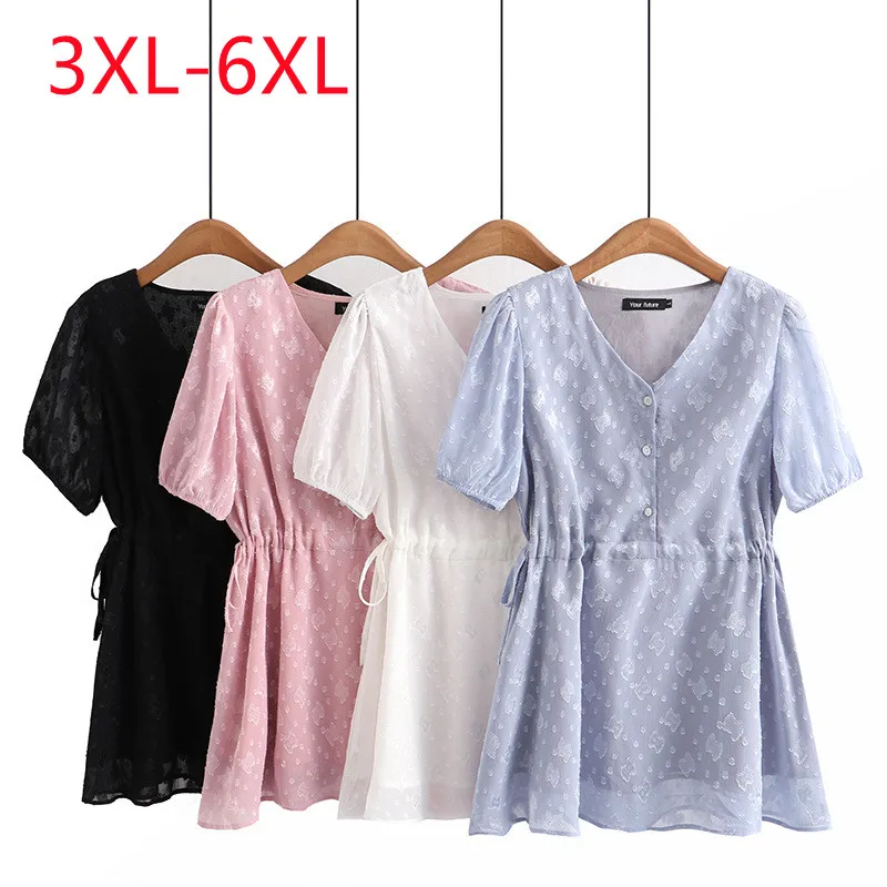 2023 Новый женский весенний и летний пиджак большой размер с короткими рукавами V