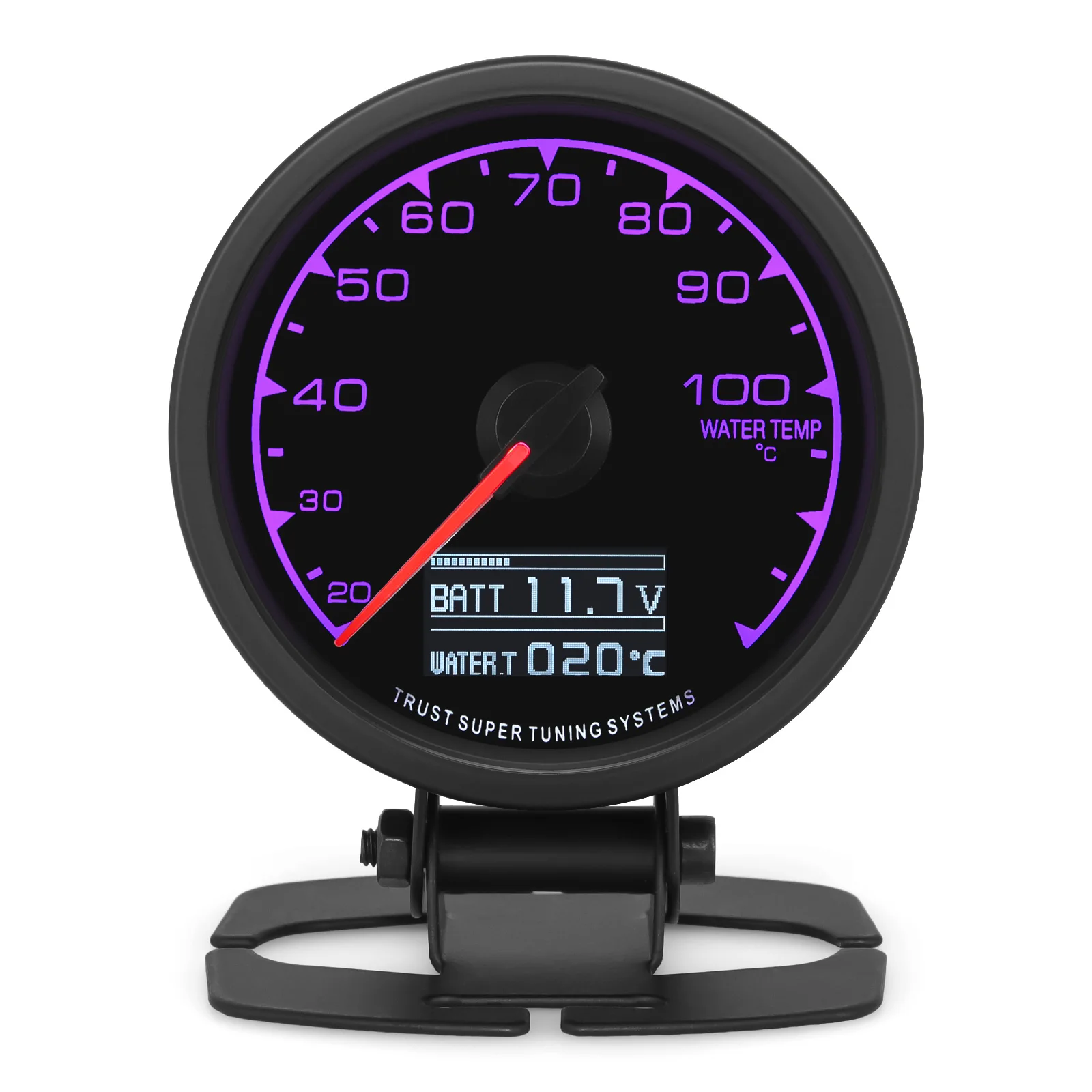 Датчик температуры воды 62 мм с датчиком 7 цветов подсветка 20-120 градусов Цельсия