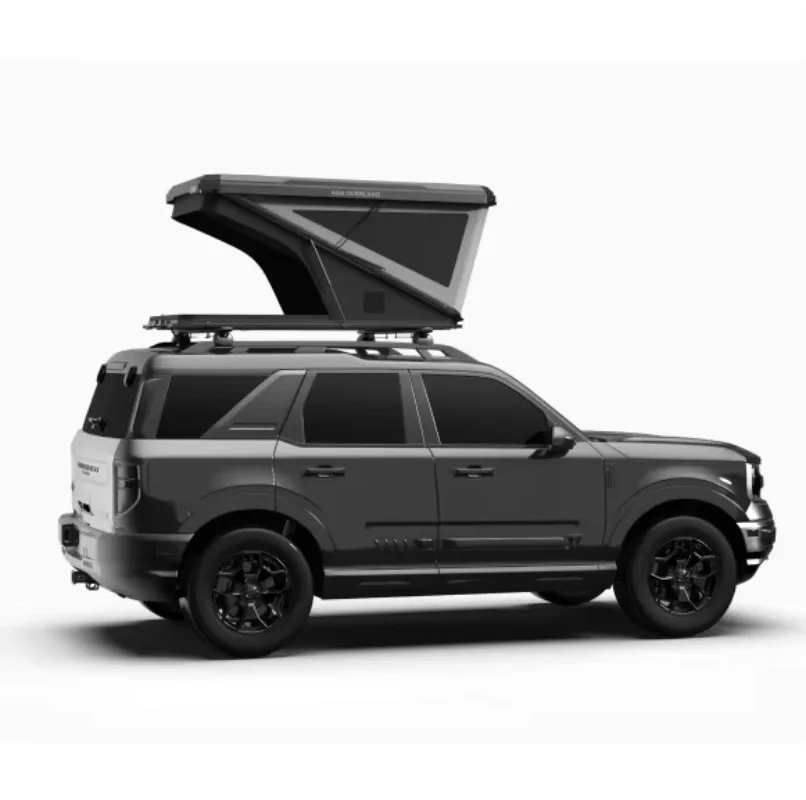 Фото Палатка на крышу автомобиля ADA OVERLAND 130/155 см с большим пространством, корпусом из ABS-пластика, открытием одной кнопкой, легкая, с надувным матрасом №3