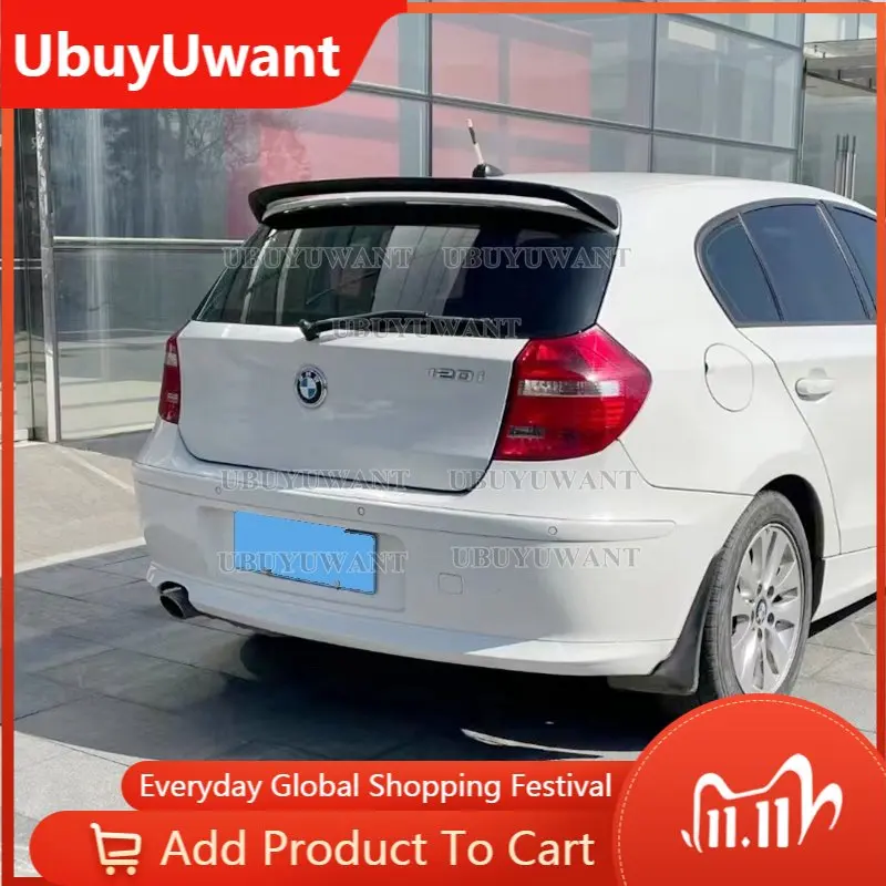 

UBUYUWANT для BMW серий 1 E87 E81 хэтчбек стильный задний спойлер на крышу переменного тока крыло из углеродного волокна 2004-2011