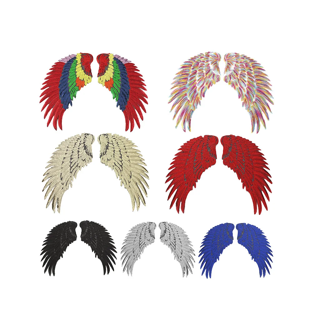 

7 Pair of Patch Decorative Embroidery Clothing Patch for Dressing Backpack Sweater