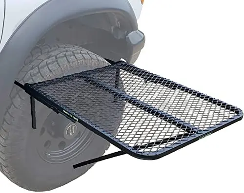 

Tire Table Vehicle Camping Travel Tailgating Outdoor Work Table Table Et Chaise Camping Table Wood Outdoor Table