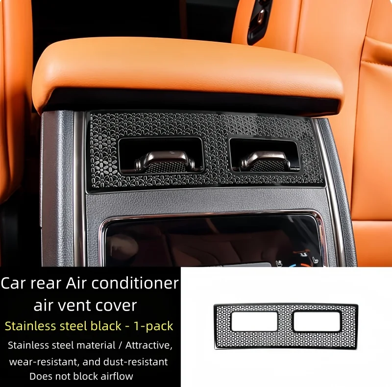 

Защитная крышка заднего вентиляционного отверстия кондиционера автомобиля, подходит для Haval H9 2024-2025, модификация, аксессуары для салона автомобиля