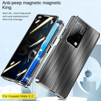 for huawei mate x2 case huawei mate xs case double sided magnetic all inclusive lens personalized ultra thin protective case