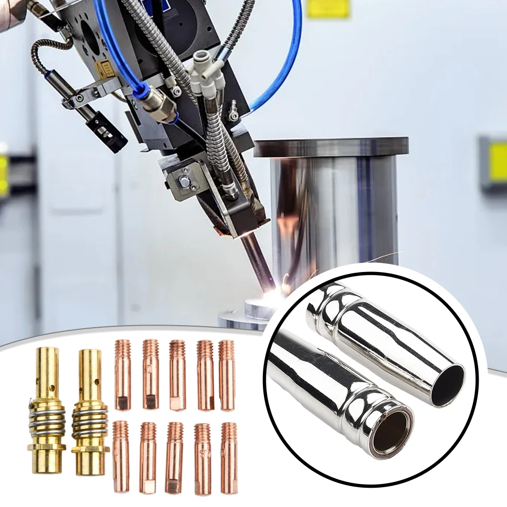 

Accessories Nozzle Corrosion Resistant For Binzel 15AK Nozzle Contact Tip Welding Gun Parts Kit Easy To Install