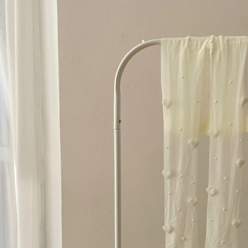 College Wind Tights Pantyhose High Waist Stockings with Love Pearl Thin Leggings 37JB