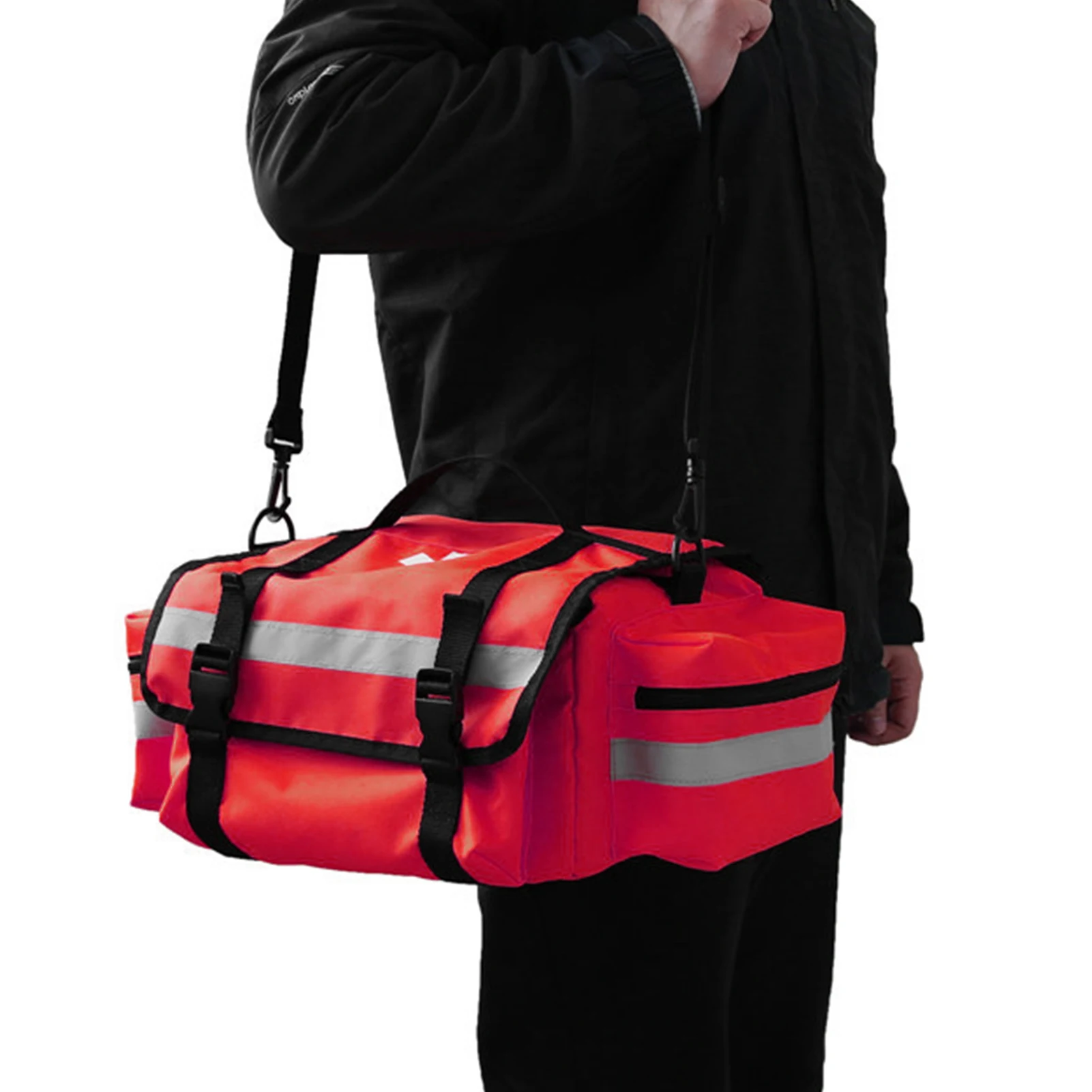 

Safety First Aid Bag Backpack Trauma Responder Medical Utility Military Tactical Rucksack Emergency Bag for Outdoor Cycling