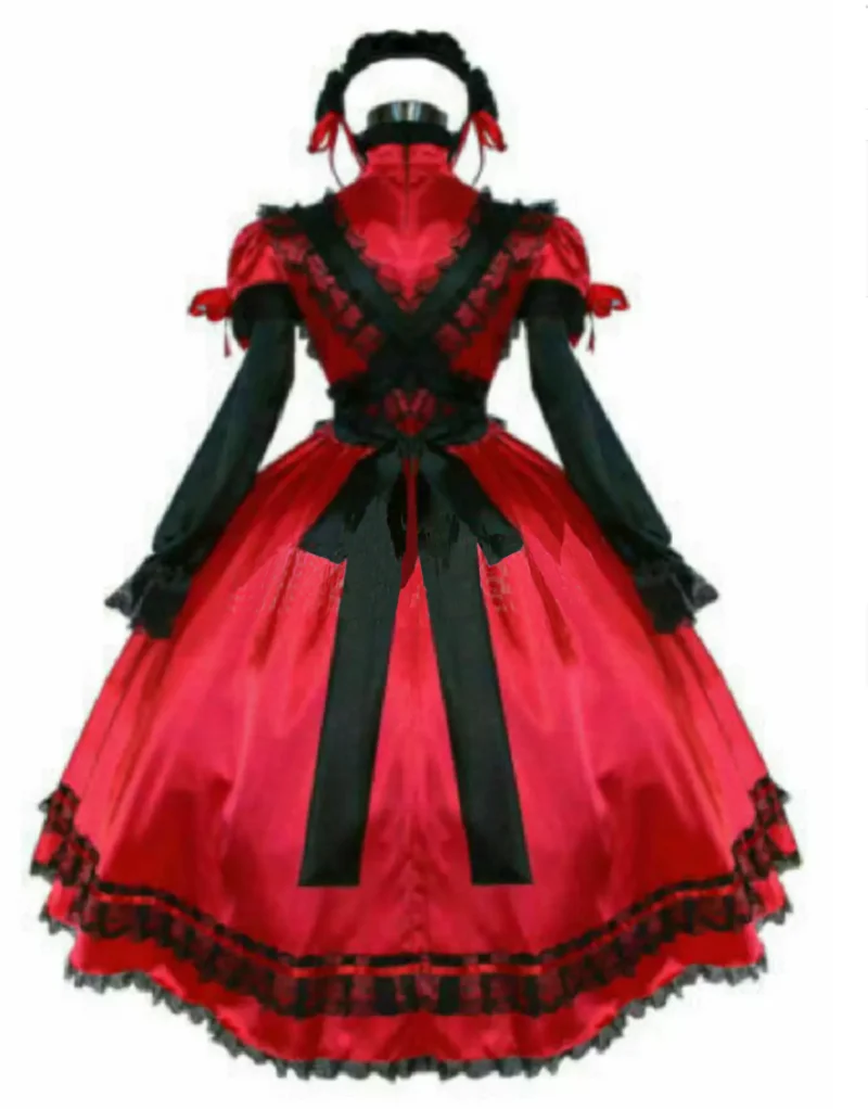 Запираемое женское атласное платье перекрестная одежда портновский фартук с