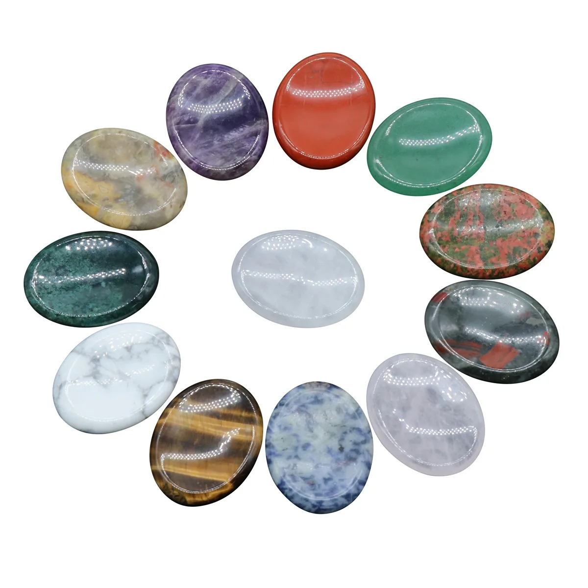 Фото 6 шт., волшебный камень Howlite для снятия стресса, легко носить с собой, лечение чакры, волшебный драгоценный камень, лечебная чакра №3