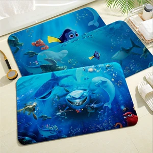 Disney Finding Nemo Room Mats Anti-slip Absorb Water Long Strip Cushion Bedroon Mat Alfombra