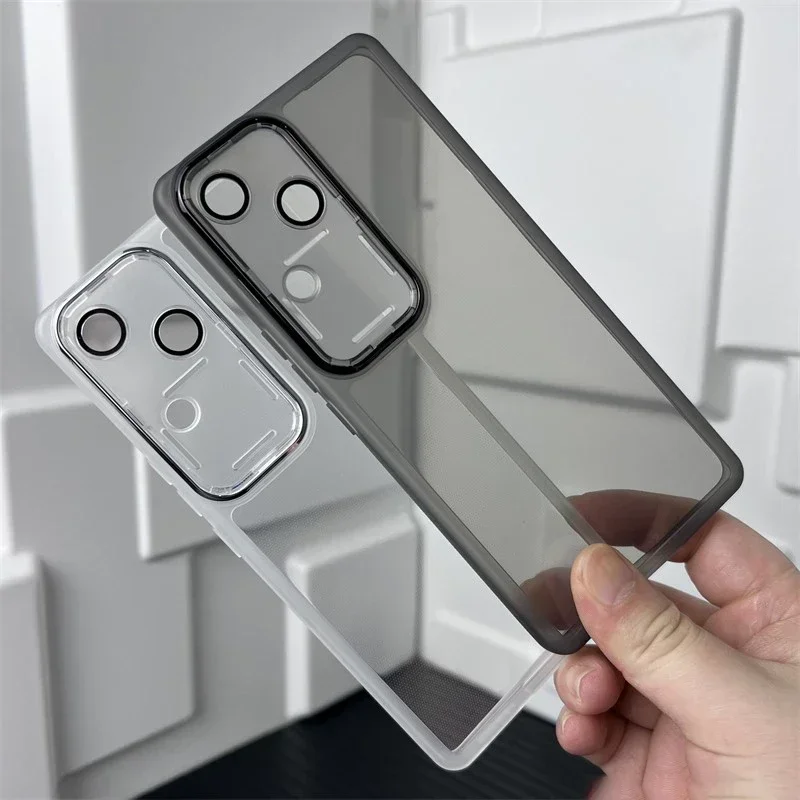 Роскошный модный чехол с пленкой для объектива VIVO V30 Pro VIVOV30 V30Pro 5G 360 защитный
