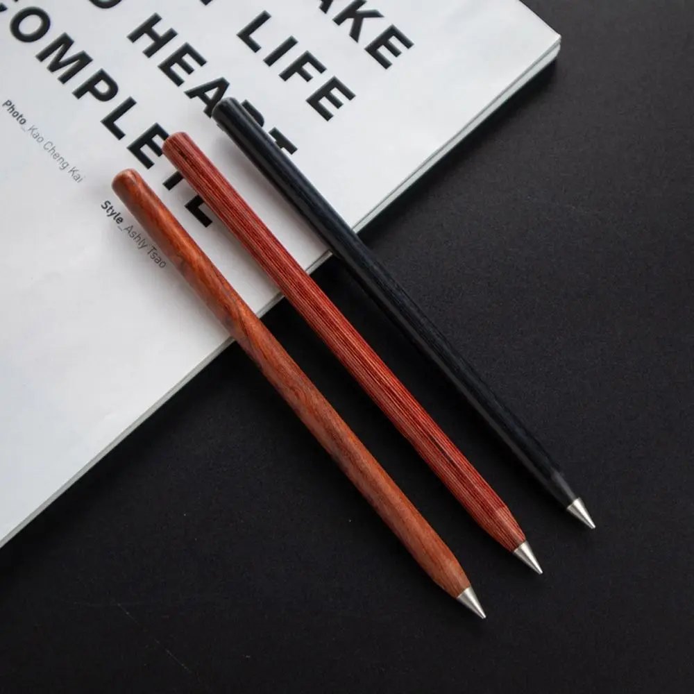 

Creative Infinity Pencils Wooden without Ink Eternal Unlimited Writing Signature Pens Eco-friendly Stationery School Supplies