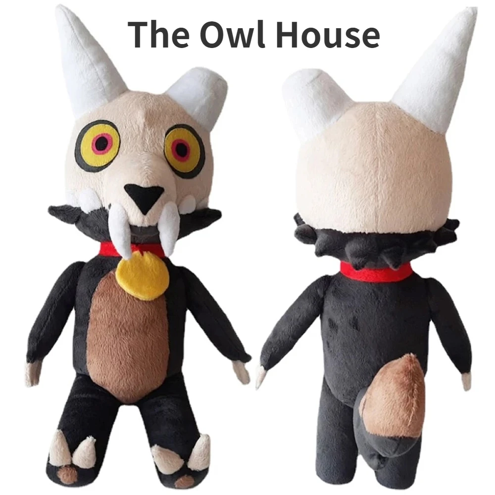 

30cm The King Of The Owl House Plush Toy Big Bad Wolf Stuff Doll Cute Cartoon Soft Plush Doll Birthday Gift Toys For Children