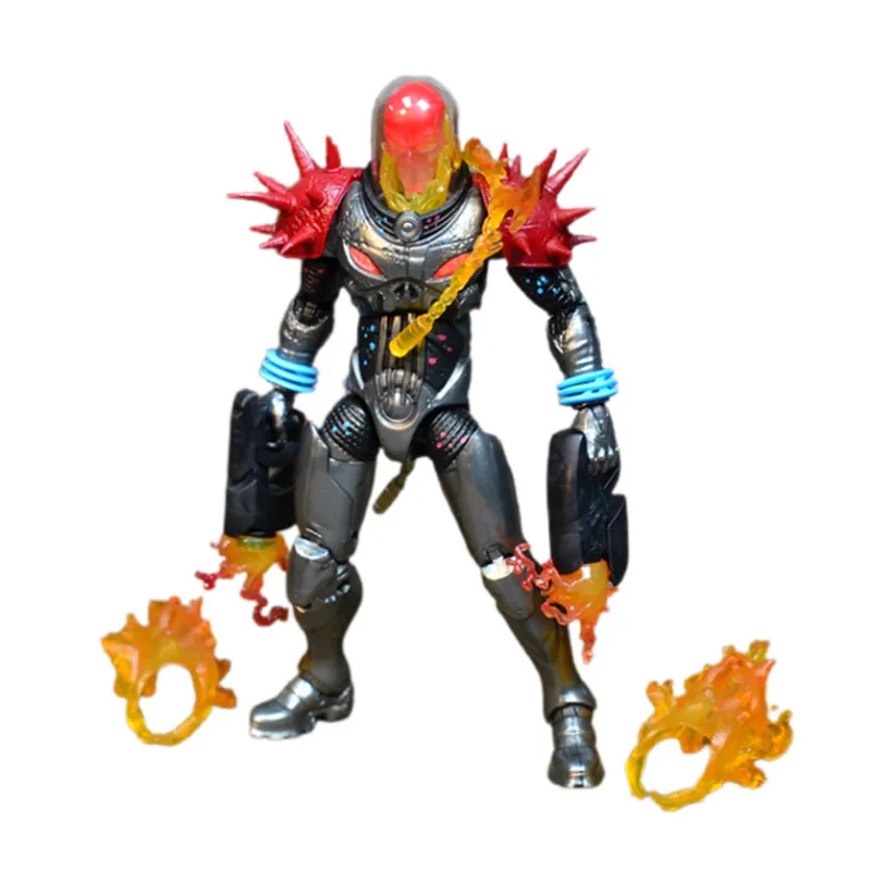 Originele Hasbro 6Inches Marvel Legends Marvel Contest of Champions  Ghost Rider With Weapon DIY Action Figures Game Perimeter images - 6