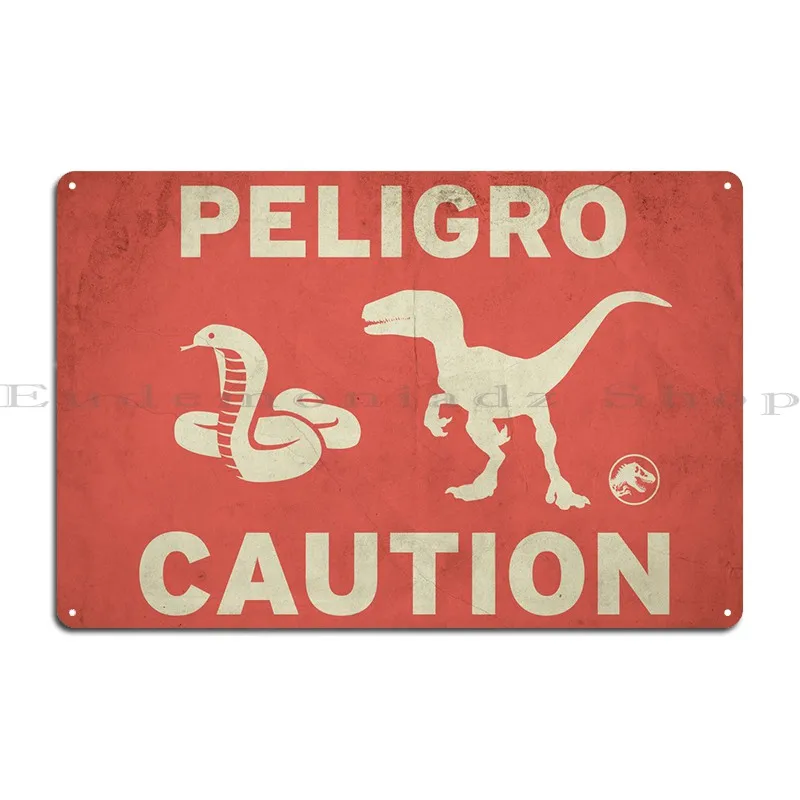 Peligro металлический знак печатный паб домашний кинотеатр Жестяная Табличка на