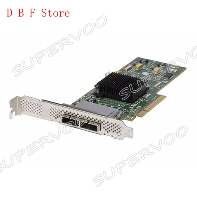 

9200-8E 8-Port 6Gb/s SAS/SATA PCI-Express X8 External Host Bus Adapter