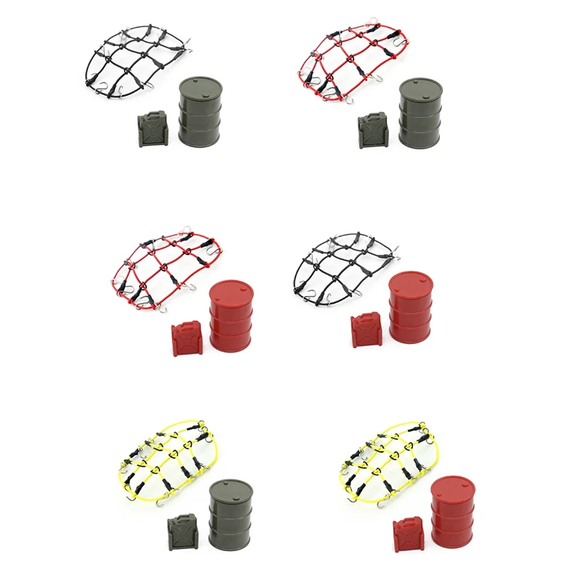 

Лидер продаж, миниатюрный масляный барабан, рандомное украшение для 1/24 RC Crawler Car Axial SCX24 C10 Jeep JLU Gladiator Bronco