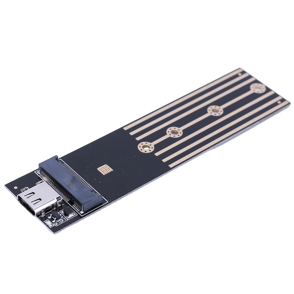 Фото Переходная плата M.2 к USB 3.1 типа C, 10 Гбит/с, 6 Гбит/с, адаптер SATA/NVME SSD-USB 3.1 типа C для 2230 2240 2260 2280 M2 SSD №1