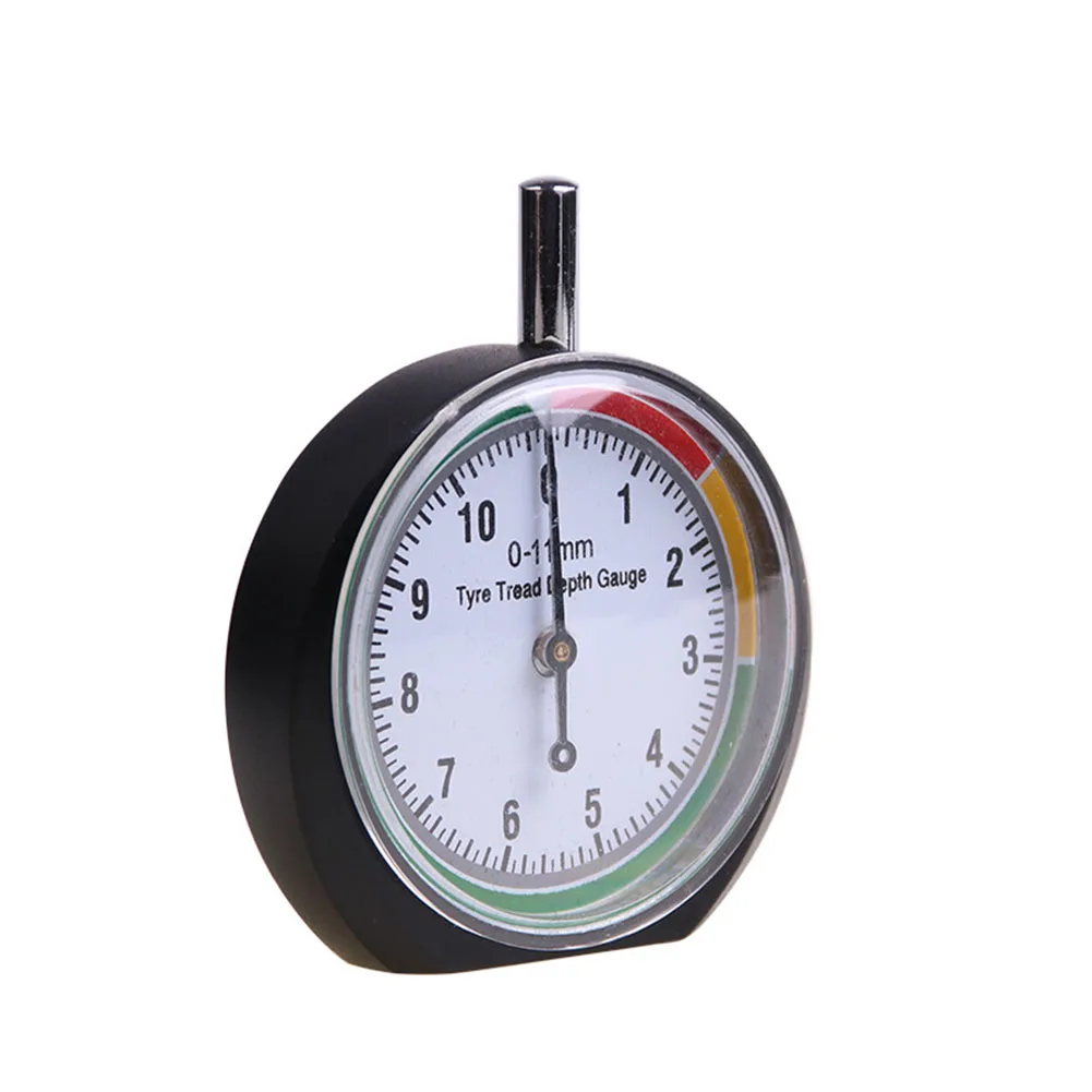 

Car Tyre Tread Depth Gauge Car Tire Tread Meter Measuring Tool For Van Tire Pointer Monitor Truck Scooter Motorbike Measure Tool