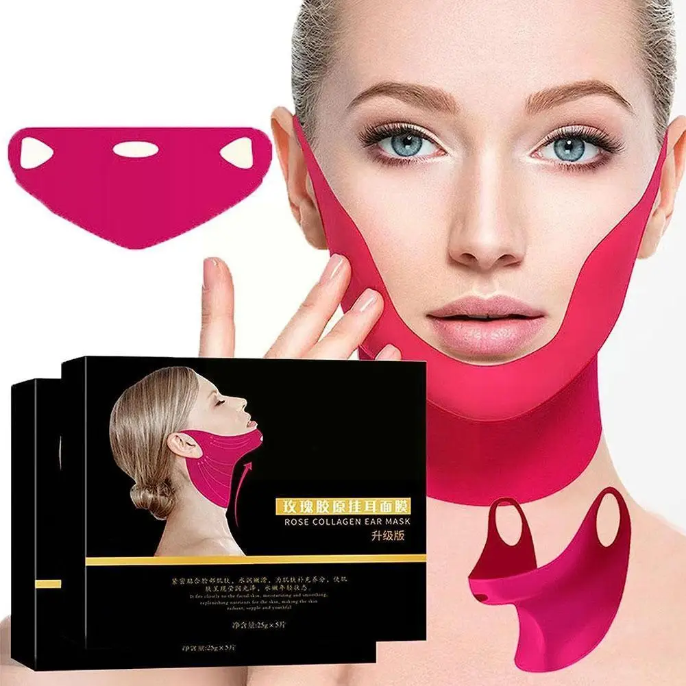 

V-Line лицевая маска, укрепляющая V-образная маска для лица, лифтинг, подтягивание кожи, увлажнение, лечение, для лица, инструменты для похудения U1T1
