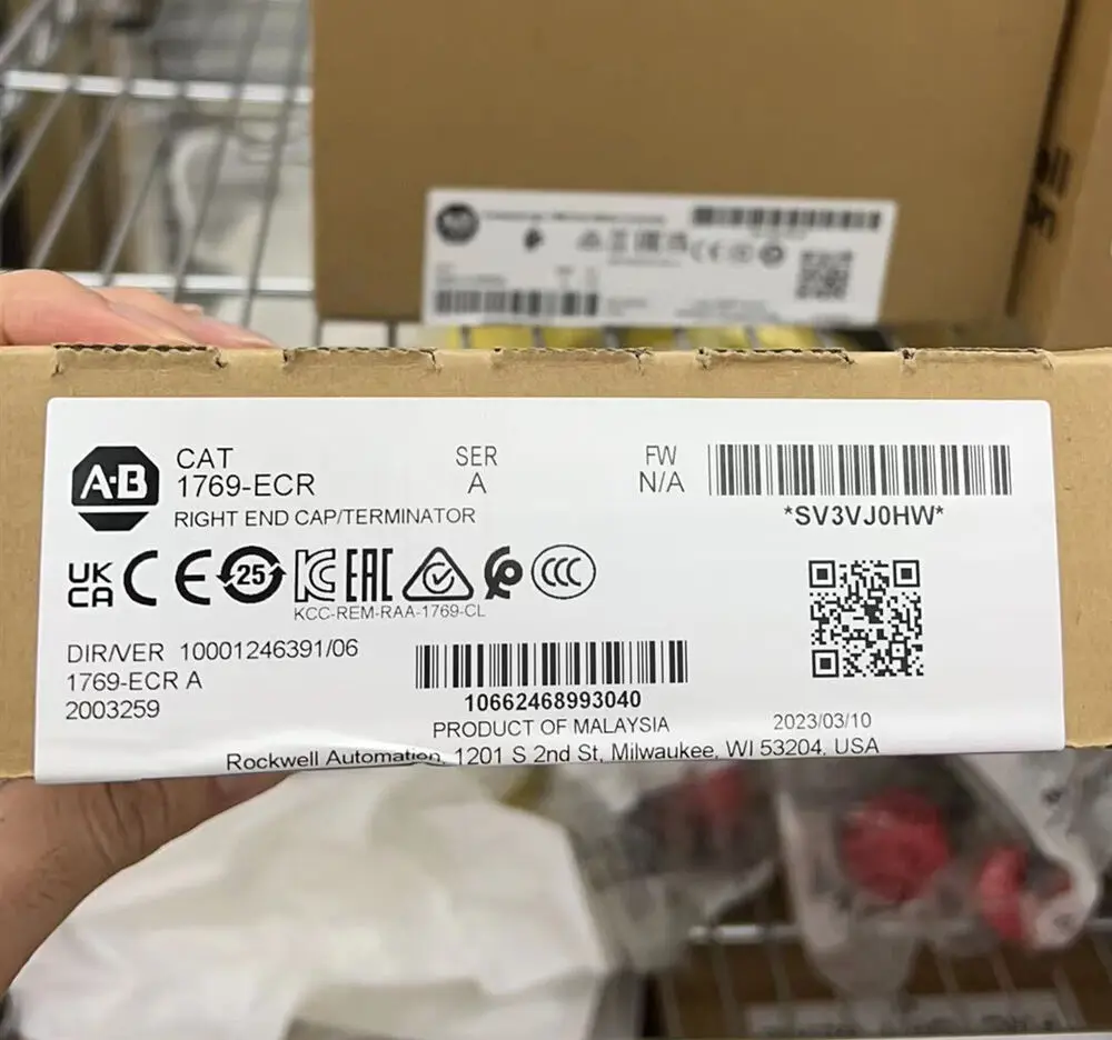 

Новая Заводская Герметичная крышка AB 1769-ECR/A Compact I/O правая крышка/Терминатор US