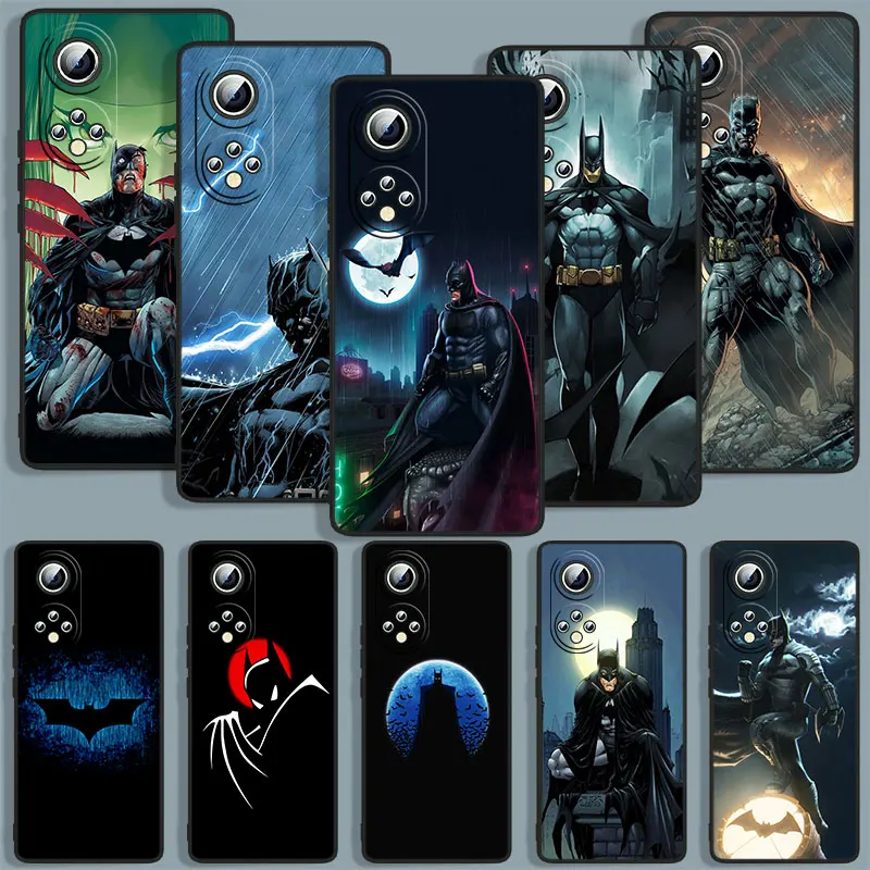 

Superhero Batman Phone Case For Huawei Honor 7A 7C 7S 8 8A 8C 8X 9 9A 9C 9X 9S Pro Prime MAX Lite Black Cover Soft Capa