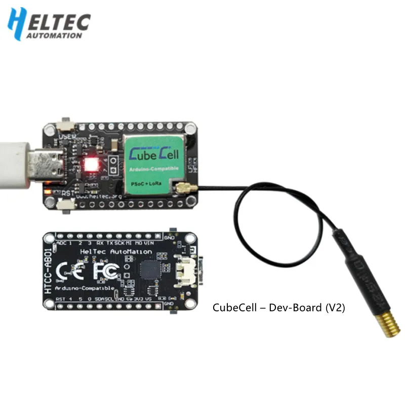 Новый дизайн интерьера IOT, рандозный элемент для Arduino IOT Lora Knot V2, версия 433 МГц/868-915 МГц, ASR6501, макетная плата CubeCell