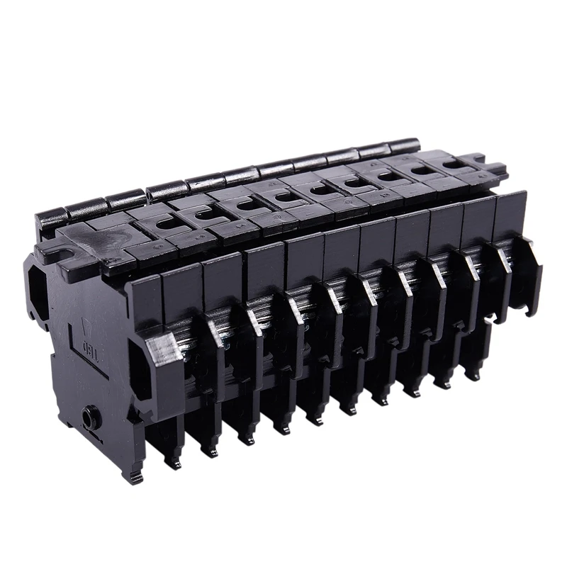 3X 600V 10A 10-позиционная Двухуровневая винтовая Клеммная колодка |