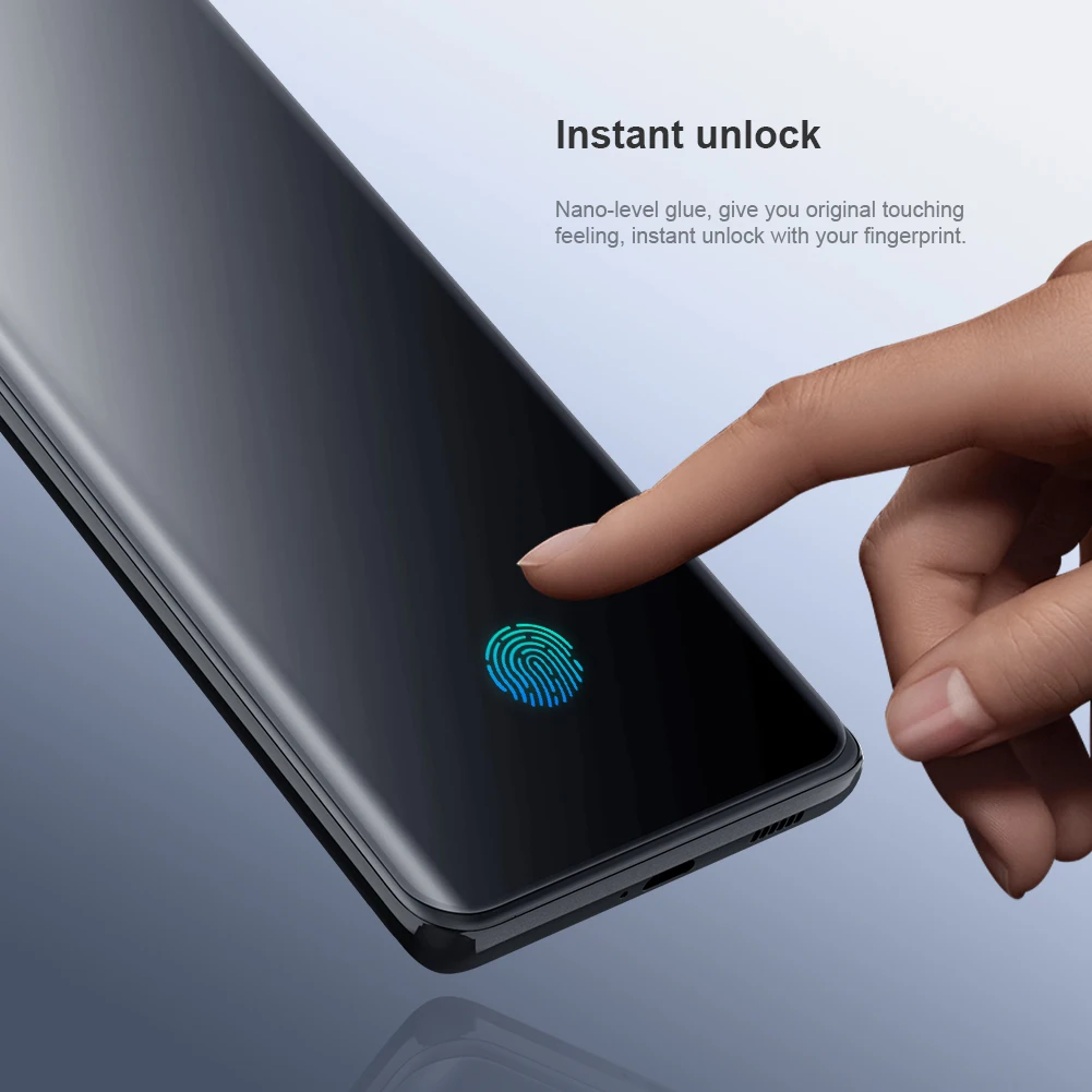 NILLKIN 2Pcs Full Glue Screen Protector For Samsung Galaxy S22 Ultra Full Cover Soft Film For Samsung Galaxy S21 Ultra With tool