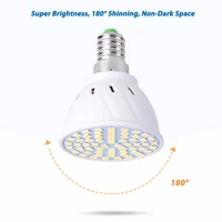 gu10 led e27 lamp e14 spotlight bulb 48 60 80leds lampara 220v gu 10 bombillas led mr16 gu5 3 lampada spot light b22 5w 7w 9w