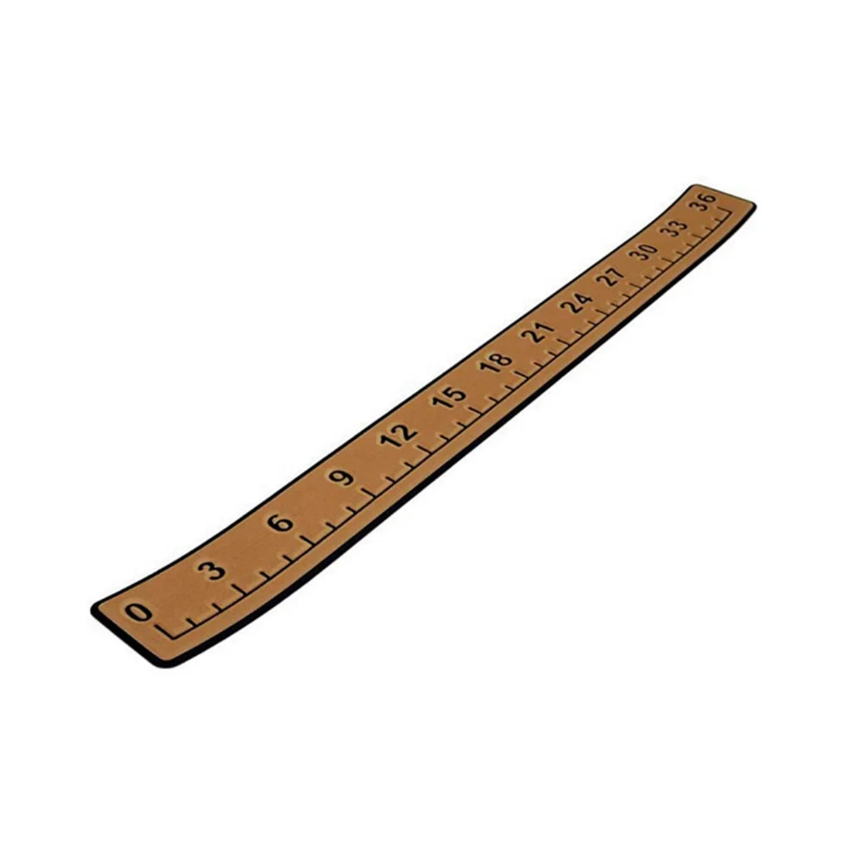 Рыболовная самоклеящаяся линейка из вспененного этилвинилацетата, 100 х15 см, для рыбалки, лодки, КАЯКОВ